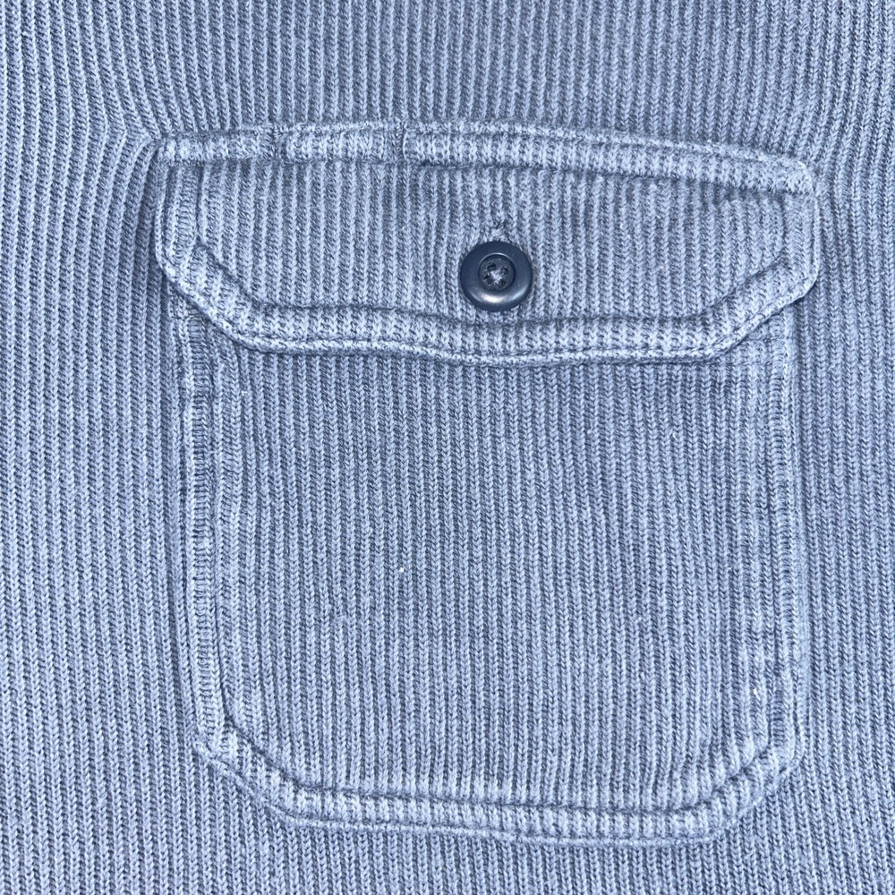 Eddie Bauer Legend Sweater XL Gray Sweatshirt Summit Pullover 1/4 Zip Pockets - Picture 5 of 8
